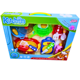 Kitchen Cooking Set for Kids - Colorful Playset with Cooking Utensils and Food Accessories - Fun & Educational Role Play